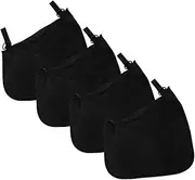 CATIEBYE Baby Stroller Organizers 4pcs Stroller Hanging Bag Net Storage Pouch Side Sling Pram Travel Bag