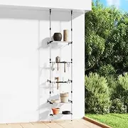 Telescopic Rack 3 Silver Aluminum