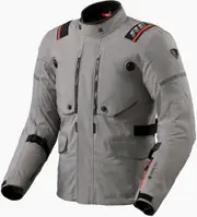 Revit Vertical GTX Motorcycle Textile Jacket, grey, Size M for Men