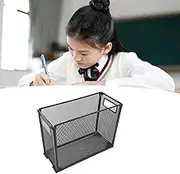2pcs Mesh File Holder, Foldable Metal Mesh File Organizer, File Organizer Box Metal File Folder Box for Letters Legal Documents Folders Office Organization