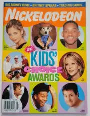 99 NICKELODEON RARE MICHAEL JORDAN ADAM SANDLER FULL MAG UNCUT CARDS SHEET 1999