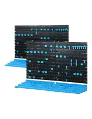 [Giantz] Tool Storage Rack in Black/Blue