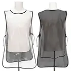Transparent Hairstylist Apron Waterproof Gardening Apron Haircut Apron