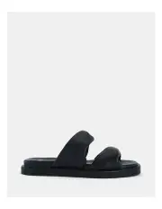 [Novo Shoes] Roswell Slides in Black