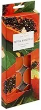 10pce Tealights Candles Scented Papaya Margarita 4 Hour Décor Party Wedding