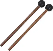 LIGHTAOTAO 1Pair Percussion Drum Mallets Durable Musical Instrument Sticks for Tongue Drums Marimba and Xylophones Ergonomic Handle for Secure Grip and Enhanced Sound