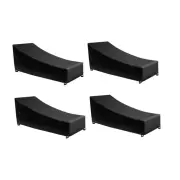 Patio Chaise Chairs Cover,Sunlounger Cover, Waterproof Outdoor Polyester