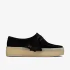 Clarks Originals Women's Wallabee Cup Black Nubuck 26158156