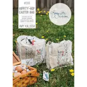 Hippity-Hop Easter Bag Embroidery Pattern by Amy Kallissa Quilting Sewing Craft