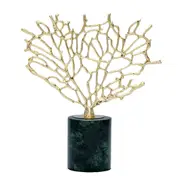 By Dezign - Coral on Marble Base - Statues & Sculptures