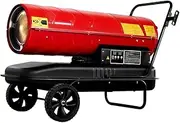 [Maxkon] 58KW Fan Heater Industrial Kerosene Diesel Forced Hot Air Blower Digital Timing Space Workshop Warehouse Shed Portable