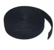 Hook and Loop Tape 11m x 12mm Wide - Black