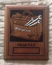 Snap On Tools Collectable T.A.P. (Tote And Promote Award) 80s RARE