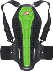 Zandona Hybrid Back Pro X6 Back Protector, green, Size L for Men