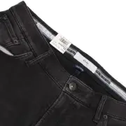 Brax NWT Hi-Flex Lounge Denim Jeans Size 36 US Chuck in Dark Gray Cotton Blend