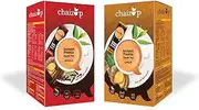 Green Velly Indian Instant Ginger and Masala Premix Tea - Karak Ready to Drink Chai with Low Sugar |Aromatic and Flavoured Tea | Instant Premix Tea| Masala Tea Powder | Combo Pack (10 * 2)