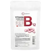 Micro Ingredients, Vitamin B12 Methylcobalamin, Strawberry, 240 Chewable Tablets (2,500 mcg per Tablet)
