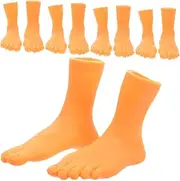 Abaodam 5Sets Foot Finger Puppets Vinyl Feet Puppets for Parties and Cosplay Fun Tiny Foot Puppets for and Lightweight Finger
