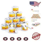 Effortless 6-Hour Chafing Fuel Can with Controlled Flame and Reusable Lid Opener