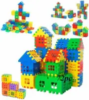 Puzzle House Blocks, Building Blocks Education Toy for kids