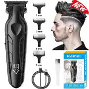 KEMEI-2269 Hair Clipper Barber Cordless Hair Trimmer 0.00mm Zero Gapped Carving