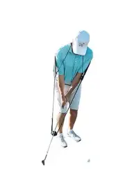 PENDULUM PRO Golf Swing Trainer - 3 in 1 Golf Training Aid - Chipping, Puttin...