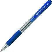 Pilot BPGP-10R Fine Super Grip Ball Point Pen, Blue