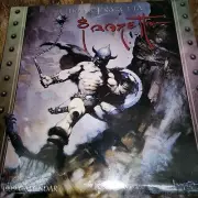 FRANK FRAZETTA 1999 LANDMARK CALENDAR, "WARRIOR w/BALL & CHAIN", NEW MINT SEALED