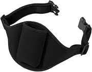 BWOFJGWH Microphone Belt Bag, Waist Bag with Anti-Fall Strap, Neoprene Carrying Case, Microphone Holder Package for Running Exercises