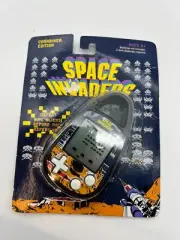 Space Invaders Carabiner Edition Electronic Handheld Game NEW