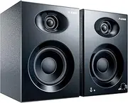 Alesis Elevate 4 - 50W Powered Desktop Studio Speakers (Pair) With Subwoofer Output for Home Studios / Video-Editing / Gaming and Mobile Devices