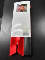 Roadside Warning Triangle 12”x11,5”x1.30” Emergency Warning Device New