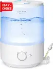 3L Air Humidifier Top Fill Cool Mist for Bedroom Baby Plants Quiet Auto Shut Off