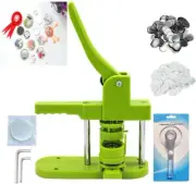Button Badge Maker Machine Kit 37Mm (1-1/2 Inch) DIY Pin Button Maker Press Mach