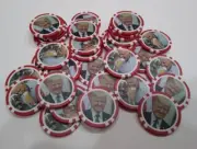 Decision Donald Trump 2024 Election Coin Toss MAGA Casino Chip Custom Made Rare!