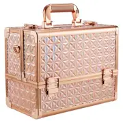 Makeup Case Extra Large Makeup Train Case 12.6 Inch Makeup Box Organizer Prof...