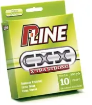 P-Line CXXFG-30 CXX X-Tra Strong Mono Filler Spool 30lb 260yd Moss Green