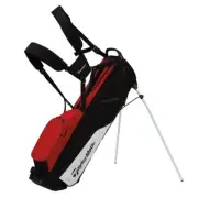 NEW TaylorMade Golf TM23 FlexTech Lite Stand Bag 4-Way - Red / Black / White