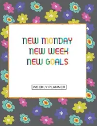 在飛比找博客來優惠-Weekly Planner: New Monday new