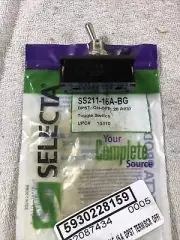 Selecta Switch SS211-16A-BG Toggle Switch (4433)