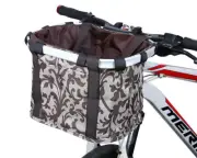 Bicycle Quick Release Front Bike Basket Waterproof Cycling Foldable