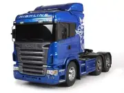 Tamiya RC Truck models, SCANIA R620 6X4 HIGH. PEARL BLUE EDITION 1:14, TAM 56327