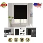 Cordless Blackout Roller Shades W78xL72: Stylish Thermal Insulated Window Blinds