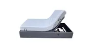 GM Homecare Bed: Remote-operated Massage, LED and USB charger (Mattress included)