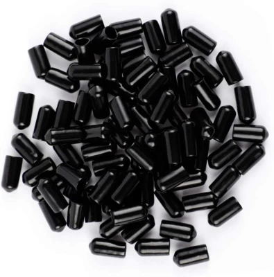 100 Pcs Rubber Bottle Pourer Caps Pourers Dust Covers Bottle Pourers Dust Caps O