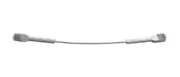 8ware Ultra-Thin Flexible CAT6 Cable 1M - White Colour 90o Angled RJ45 Connectors Ethernet Network LAN Patch Cord