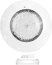 XTevu Swimming Pool Underlight, SMD2835 LED Swimming Pool Light AC12V, IP68 Waterproof Wall Mounted Underwater Lamp Warm Light (12W)