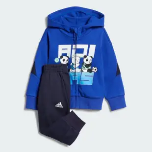 【adidas 官方旗艦】運動套裝 外套/長褲 嬰幼童裝 IA5307