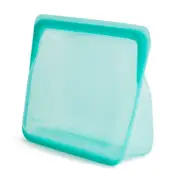 Stasher 1.66L Silicone Stand Up Mid Food/Leftovers Saver Storage Bag Pouch Aqua