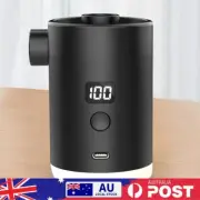 Portable Air Pump with Camping Lantern LED Display Screen Mini Air Mattress Pump
